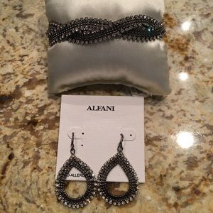Alfani Bracelet and Matching Earrings